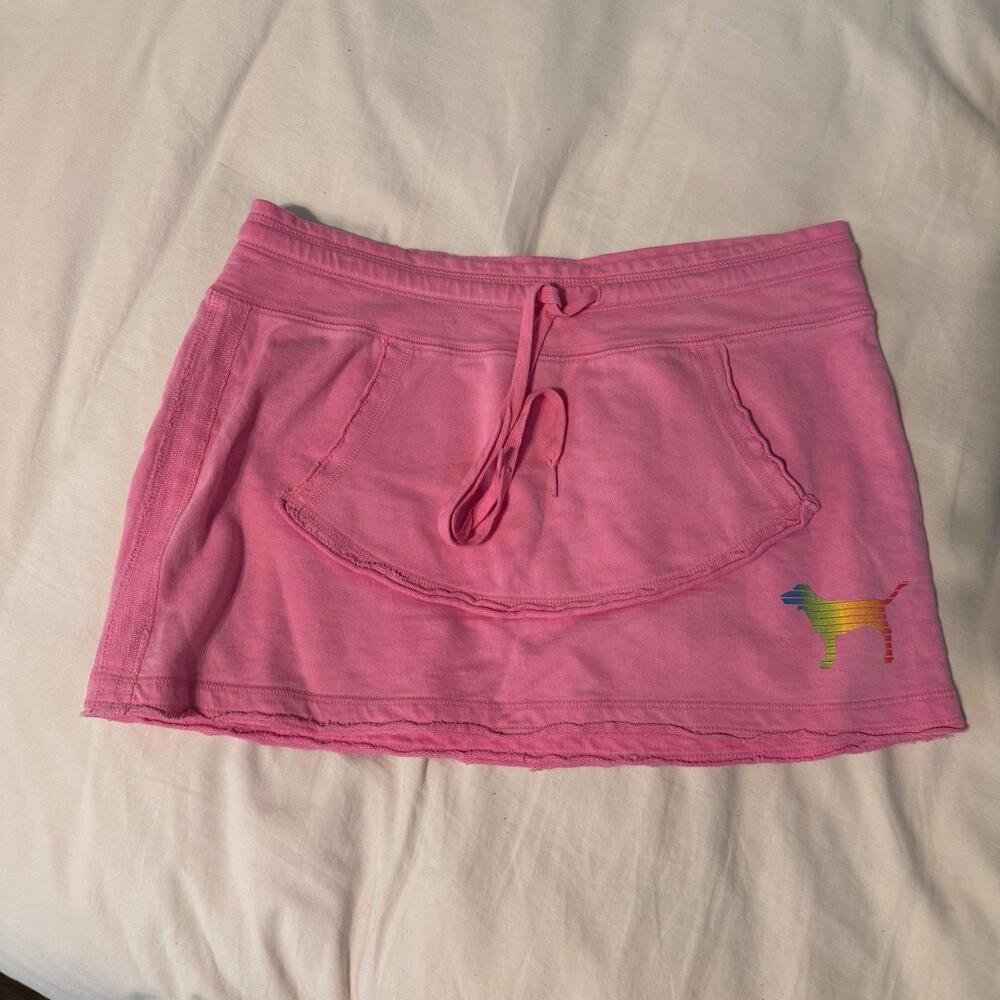 Y2K Vintage Victorias Secret Love Pink Skirt